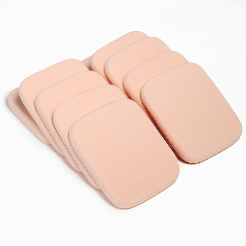 Rectangle makeup soft sponge