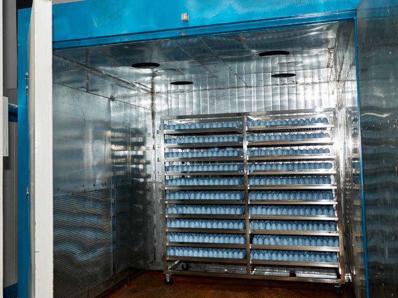 シームレスなファンデーションブレンドに理想的な人間工学に基づく卵型メイクスポンジの大量生産。.